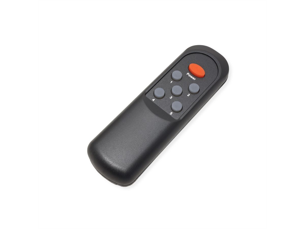 ROLINE HDMI Switch, 5x1, 4K60Hz, with Remote Control