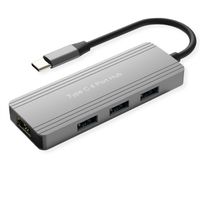 VALUE USB 3.2 Gen 1 Hub, 4 Ports, Type-C Connection Cable