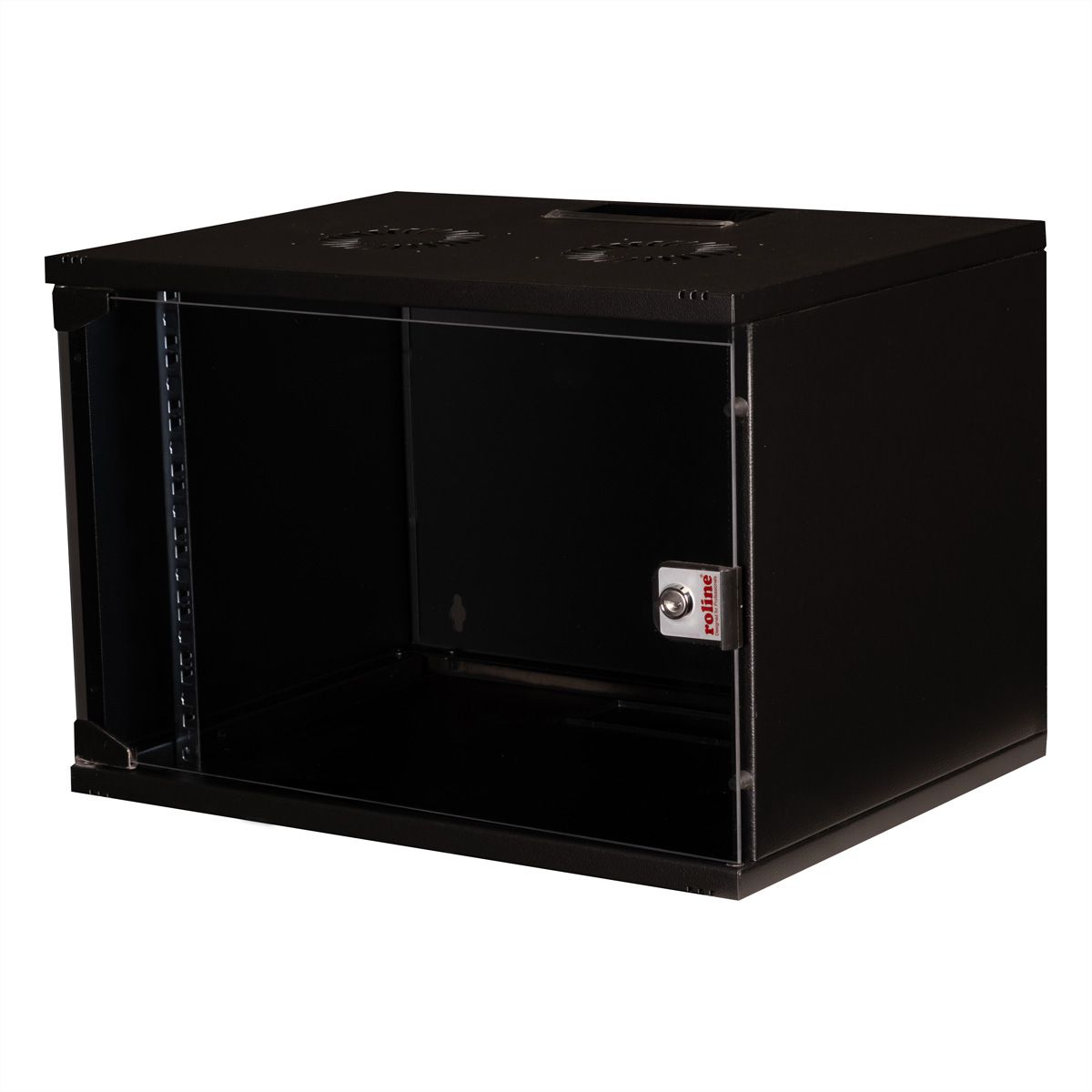 ROLINE 19-inch wall-mounted housing Basic 7 U, 540x400 WxD kit black