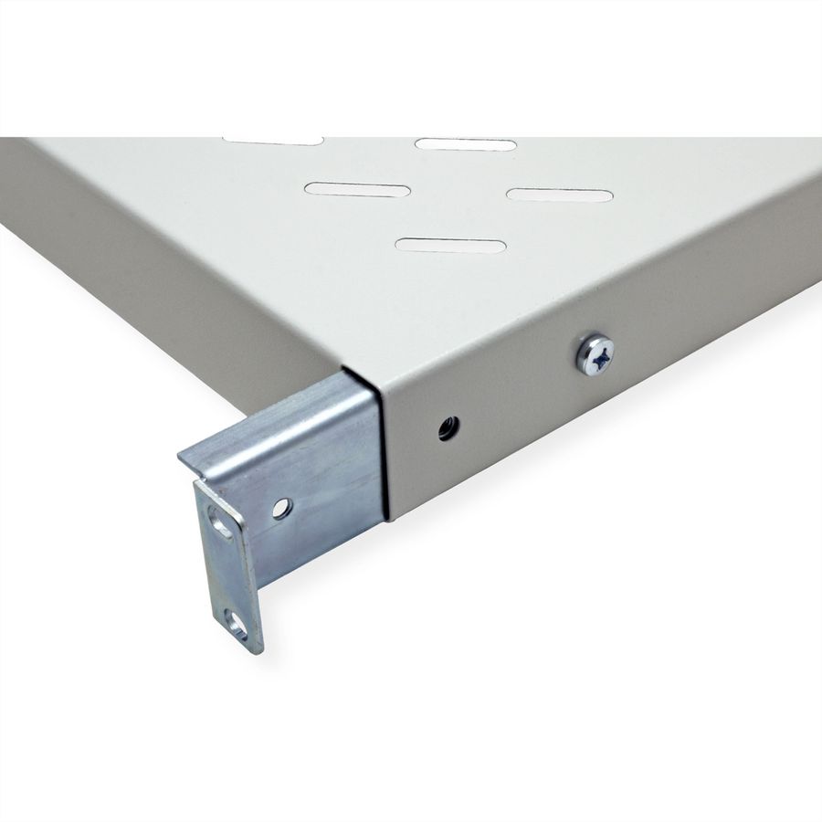 ROLINE 19-inch shelf 1 U, 500 T 50 kg grey
