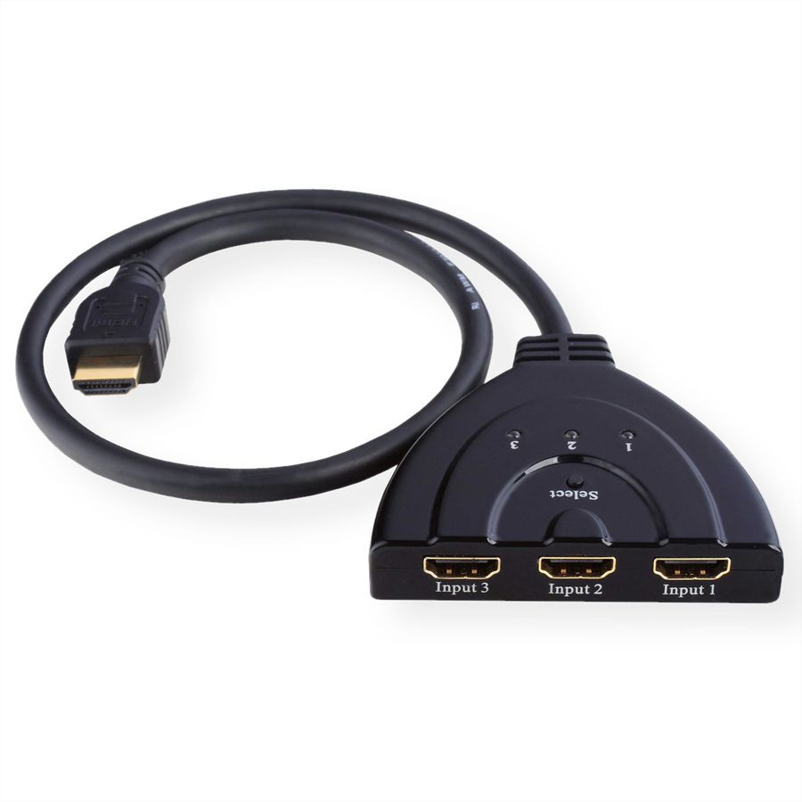 VALUE HDMI Switch, Automatic, 3-way