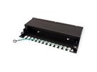 VALUE Keystone Module frame, 12 Ports, black