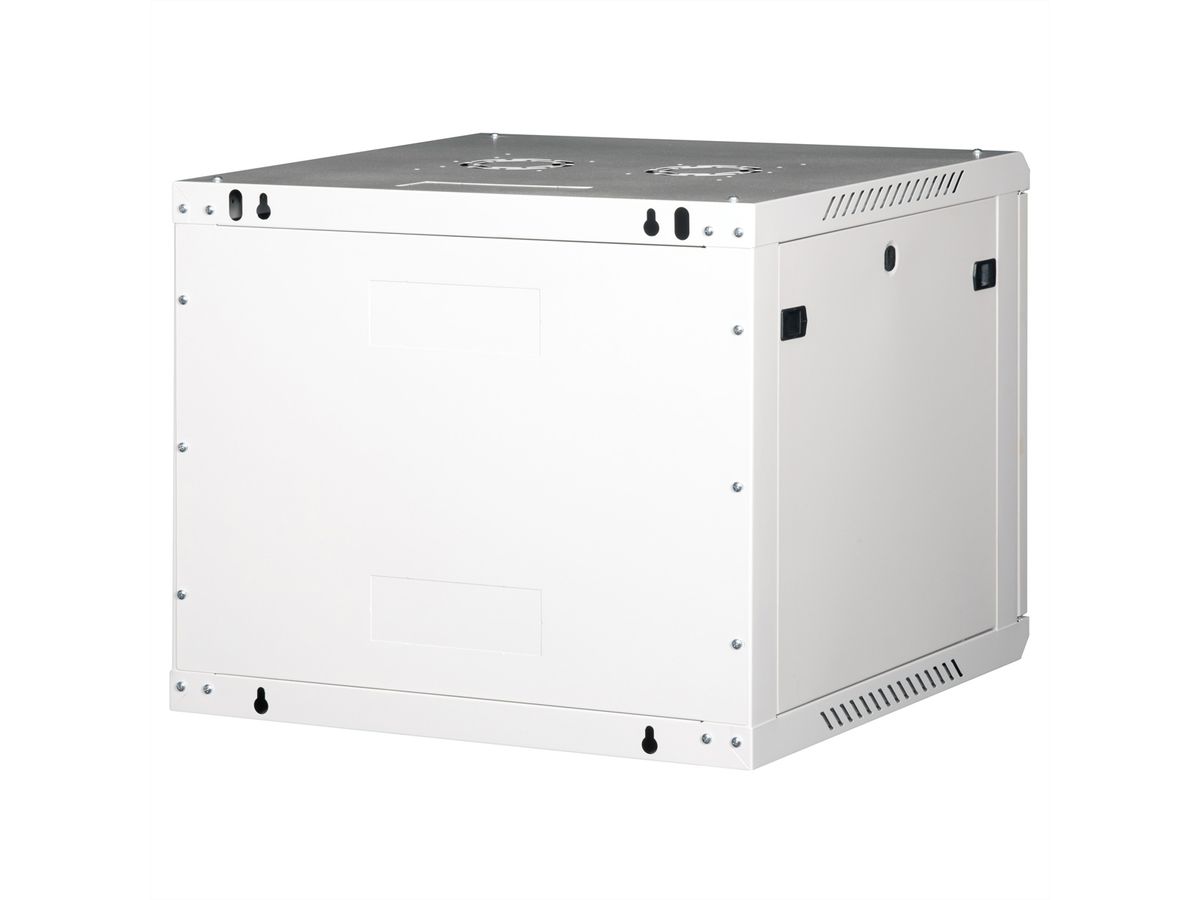 ROLINE 19" Wall Cabinet Basic Plus 9U, 600x600 BxT grey