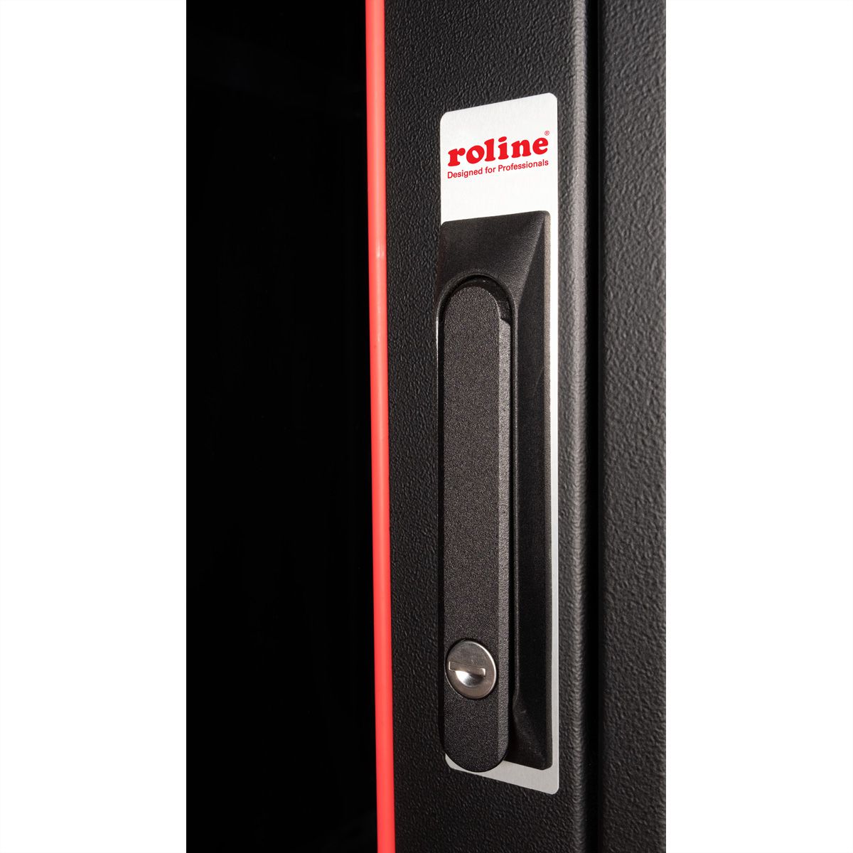 ROLINE 19-inch Network Cabinet Pro 42 U, 600x600 WxD Glass door black