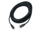 ROLINE Cable USB 3.2 Gen2 Compatible, PD (Power Delivery) 20V5A, with Emark, C-C, M/M, black, 5 m