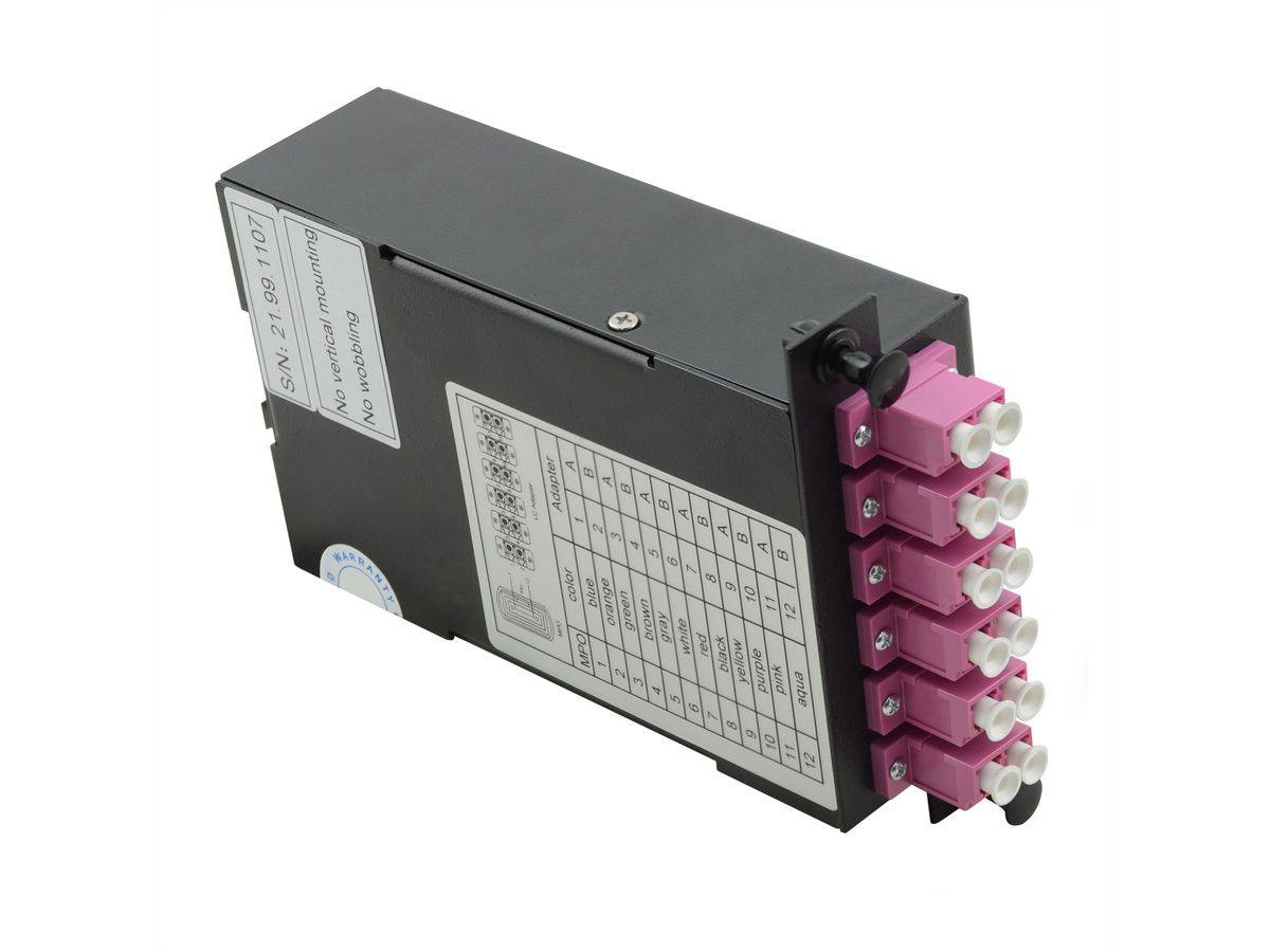 VALUE MPO Module, MPO-Male /12x LC - Female