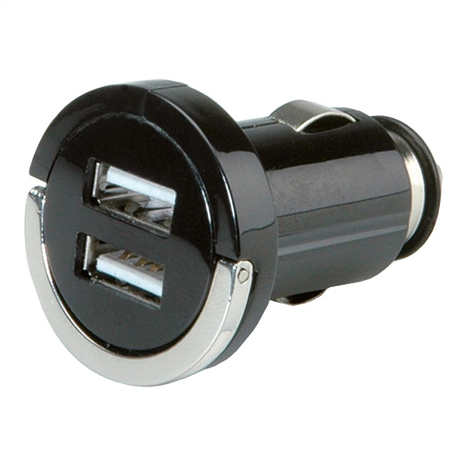 VALUE USB Car Charger, 2 Port, 10W