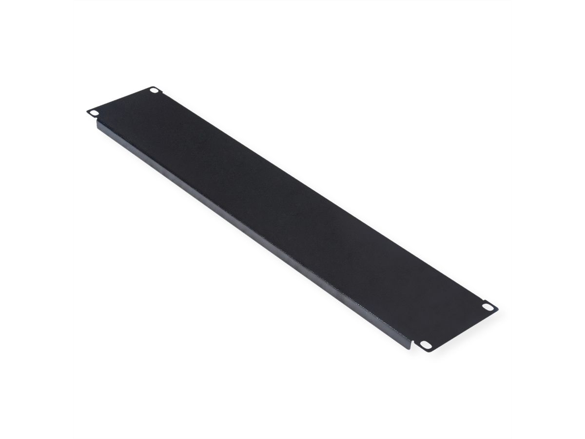 ROLINE 19-inch blanking panel 2U black
