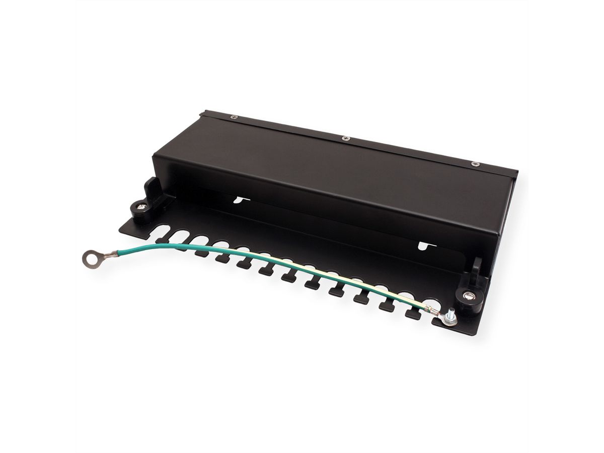 VALUE Keystone Module frame, 12 Ports, black