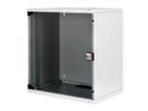 ROLINE 19-inch wall-mounted housing Basic 12 U, 540x400 WxD kit grey