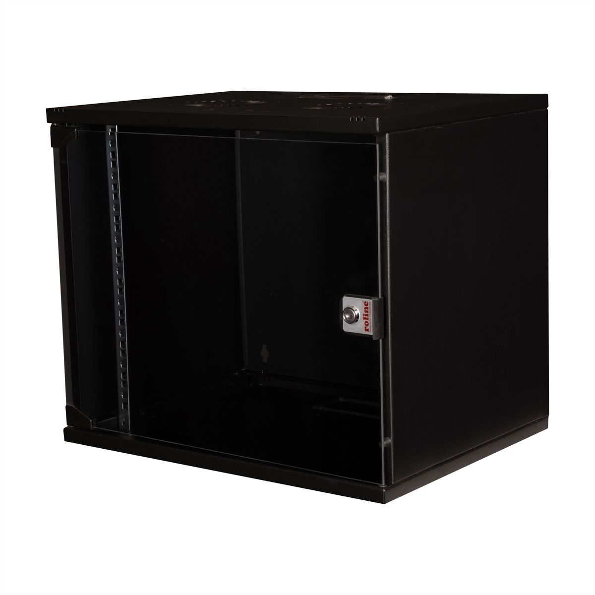 ROLINE 19-inch wall-mounted housing Basic 9 U, 540x400 BxT kit black