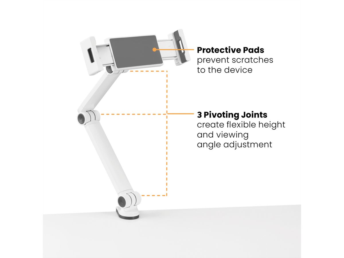 VALUE Universal Adjustable Tablet Clamp Mount