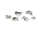 ROLINE Swivel castors for wall housing Basic Plus, 80kg