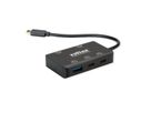ROLINE USB 3.2 Gen 2 Hub, 4 Ports (2x A + 2x C), PD (100W)