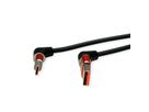 ROLINE 360° Rotation USB 2.0 Cable, C - A, M/M, 60W, Red Black, 2 m