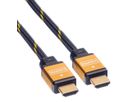 ROLINE GOLD HDMI High Speed Cable, M/M, 1 m