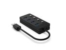 VALUE USB 3.2 Gen 1 Hub, 4 Ports, Type A connection cable