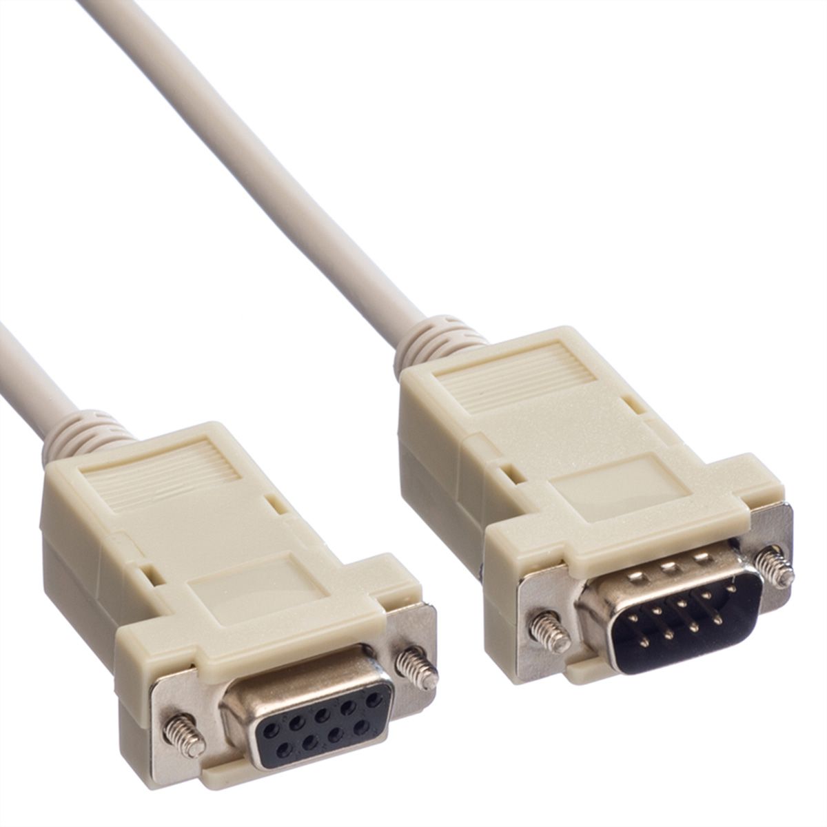 VALUE RS232 Cable, DB9 M - F, 3 m