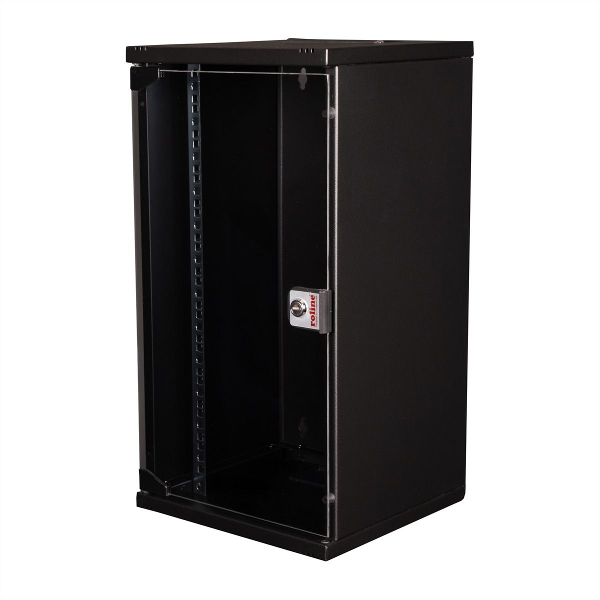 ROLINE 10-inch wall-mounted housing 12 U, 312x300 WxD black