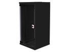 ROLINE 10-inch wall-mounted housing 12 U, 312x300 WxD black