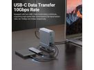 VALUE Dockingstation Type C, 2x HDMI 4K60, 1x DP 4K60, 1x Gigabit Ethernet, 5x USB A, 2x USB C, 1x Type C PD, 1x SD/microSD, 1x Audio