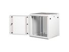 ROLINE 19" Wall Cabinet Basic Plus 12U, 600x600 BxT grey