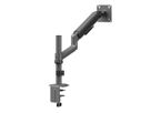 STANDARD Pole-Mounted Monitor Arm, Mechanical Spring, < 10 kg, < 81,3 cm (32"), black