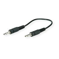 ROLINE 3.5mm Cable, M-M, 0.2 m