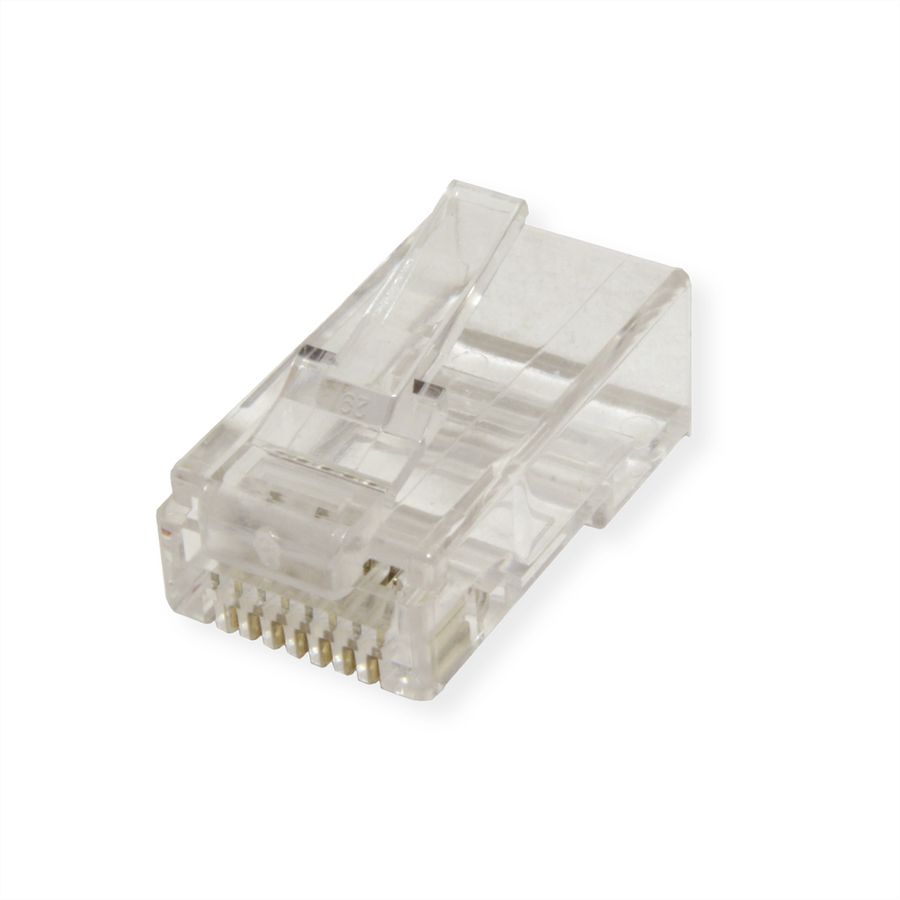 VALUE Cat.6/6A RJ-45 Modular Plug, UTP, for Stranded Wire, 100 pcs.