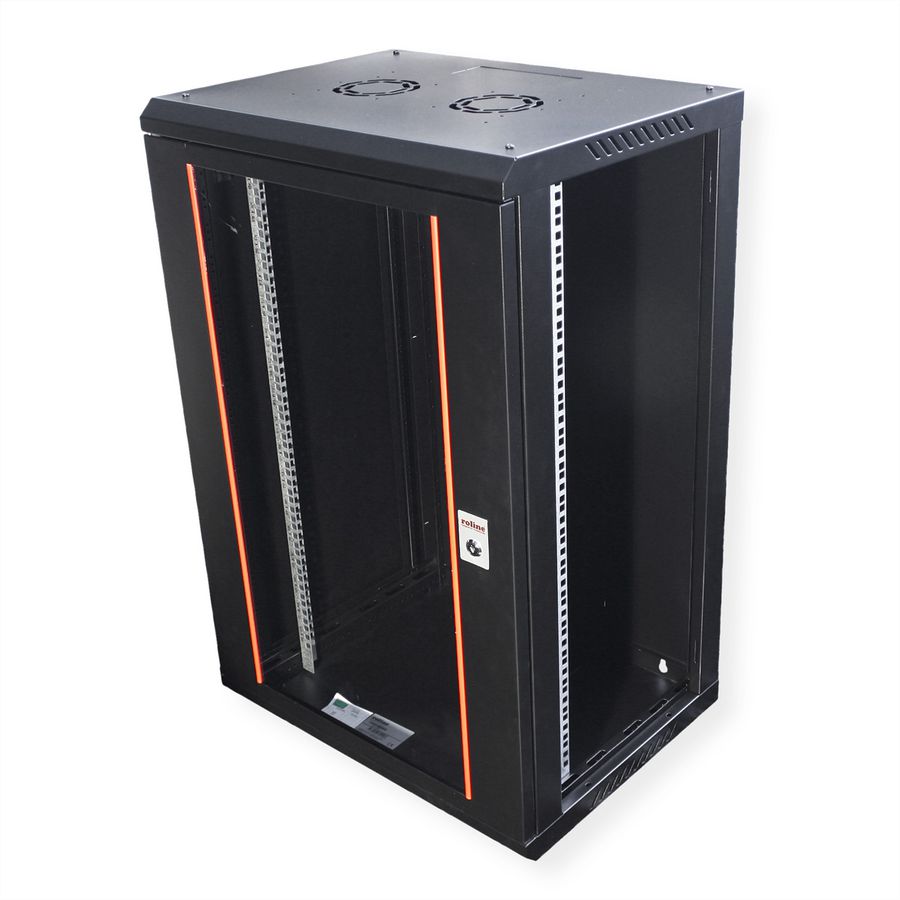 ROLINE 19" Wall Cabinet Basic Plus 18U, 600x450 BxT black