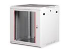 ROLINE 19" Wall Cabinet Basic Plus 12U, 600x600 BxT grey