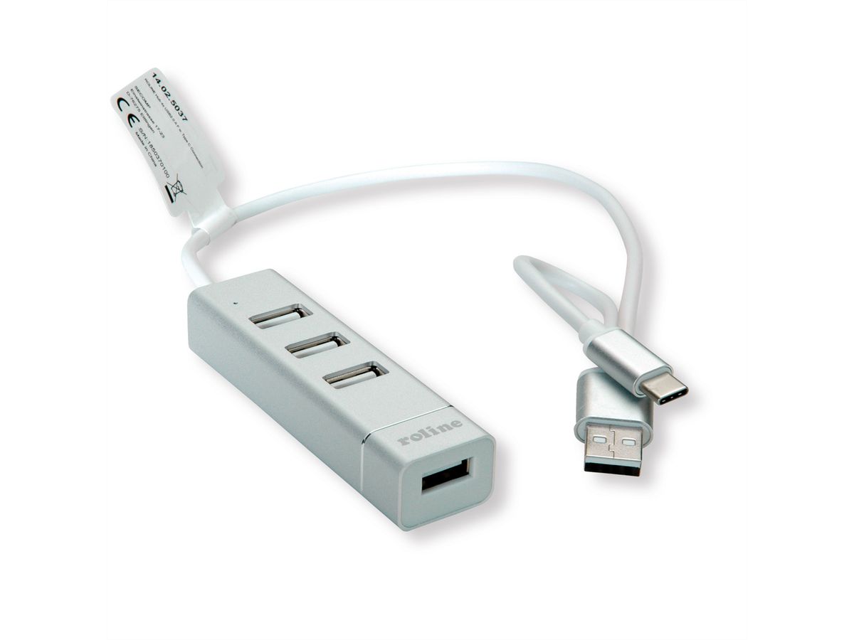 ROLINE USB Charger mit KFZ-Stecker, 2 Port, 15W - SECOMP