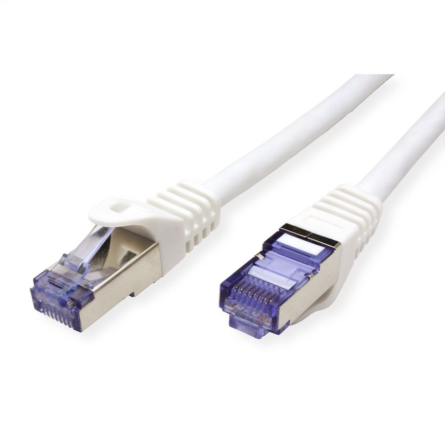 ROLINE S/FTP Patch Cord Cat.6A, Component Level, LSOH, white, 3 m