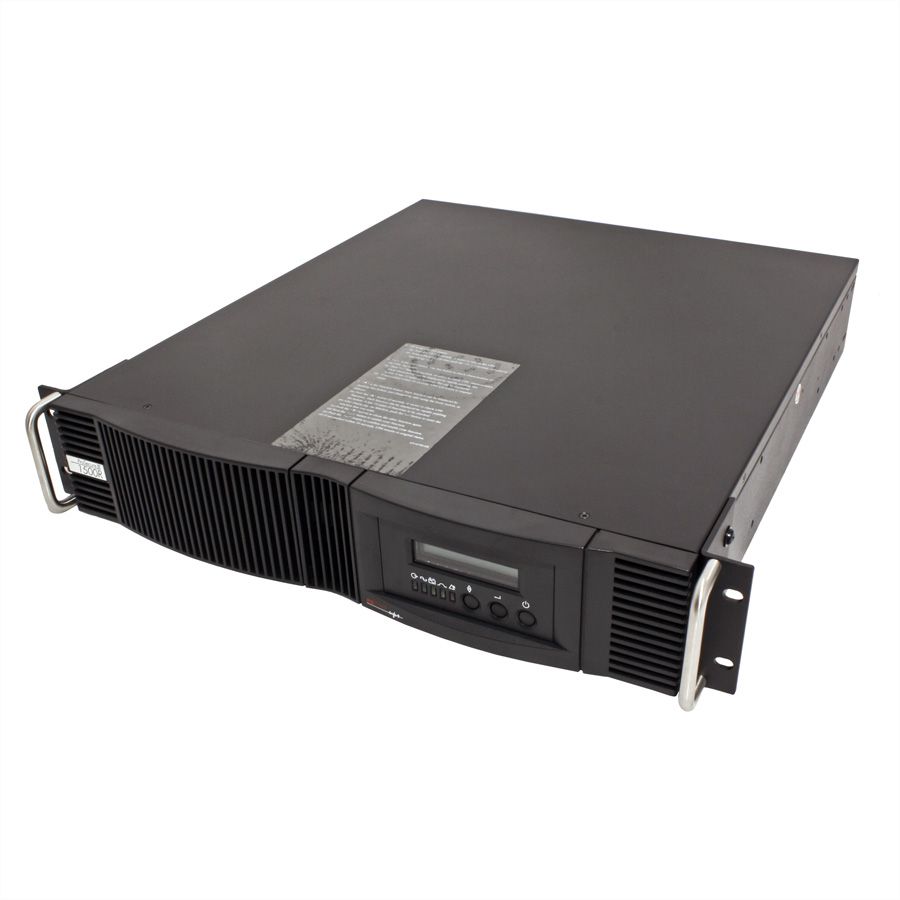 ROLINE ProSecure III 3000 RM2U - Online UPS, 19" Rack Version, black