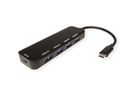 VALUE USB 3.2 Gen 1 Hub, 4 Ports, Type C Connection Cable