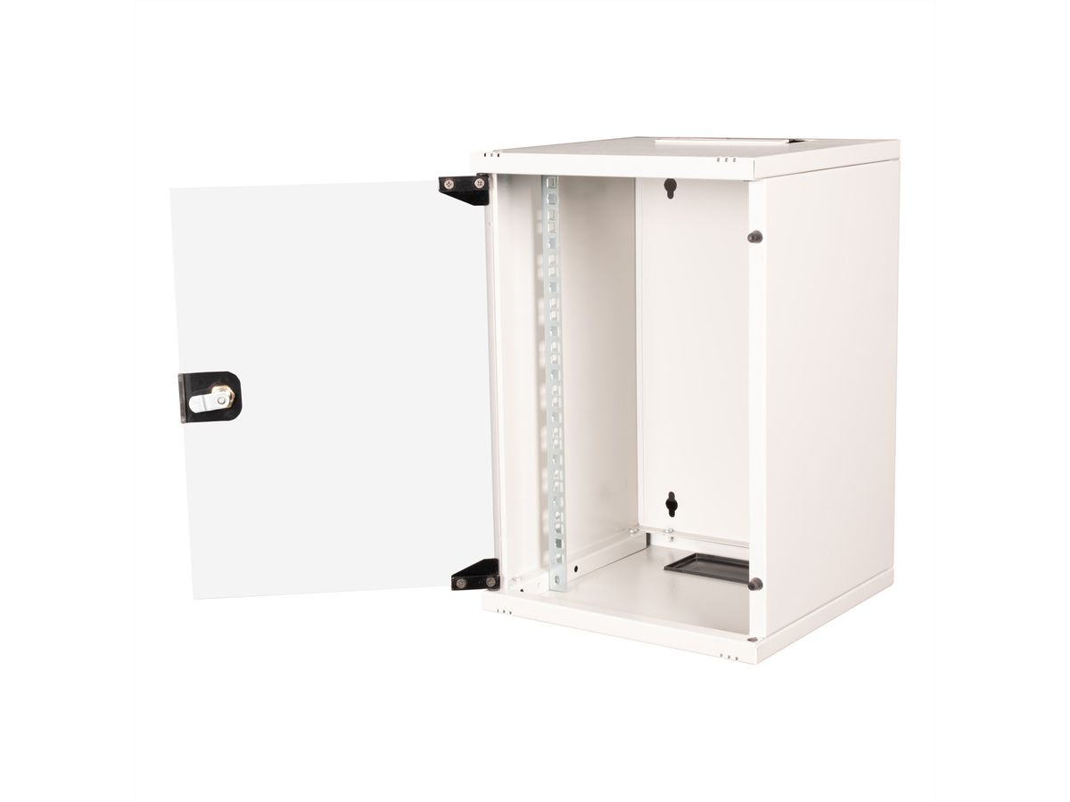 ROLINE 10-inch wall-mounted housing 9 U, 312x300 WxD grey