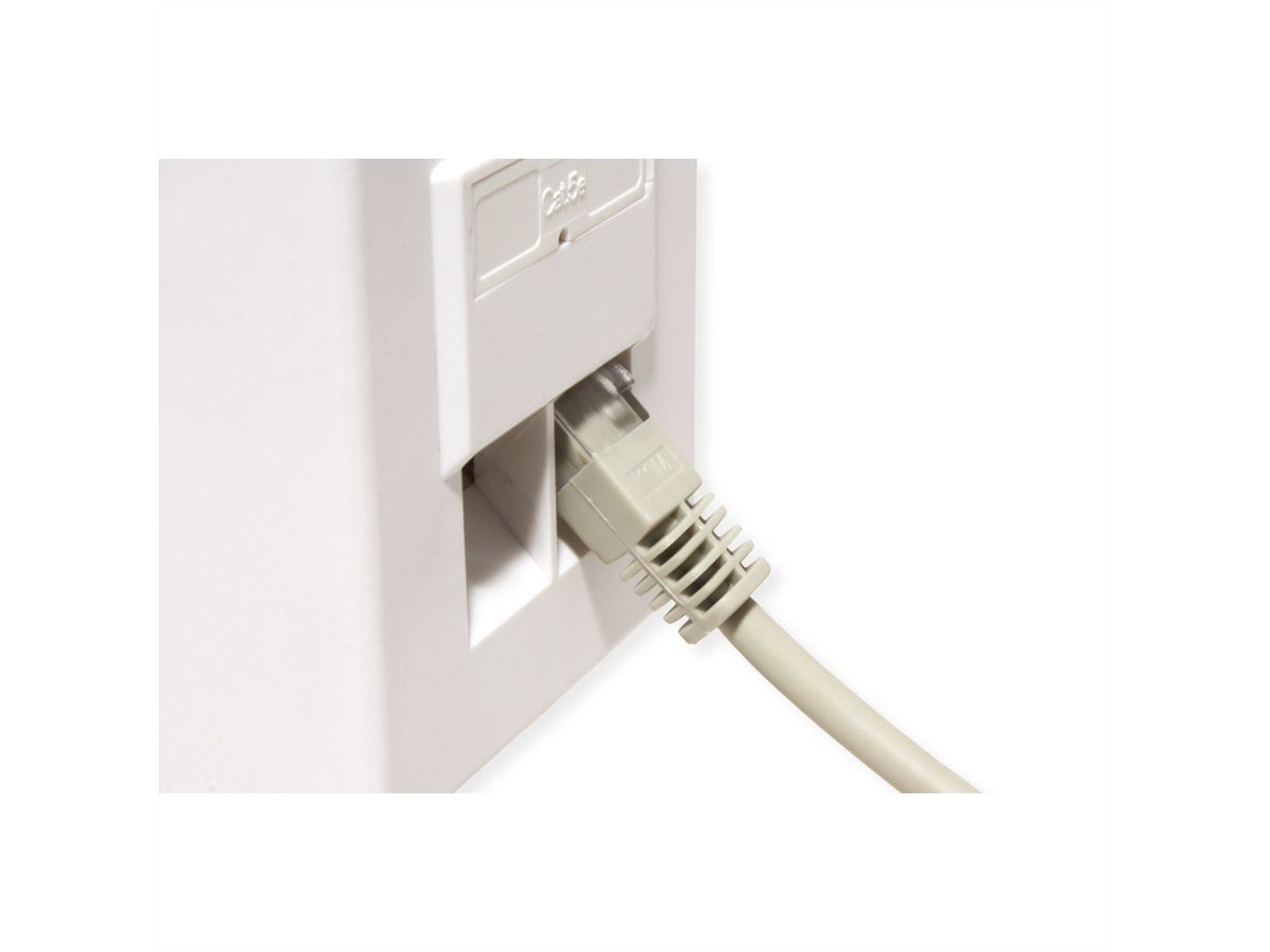 UTP Patch Cord Cat.5e (Class D), beige, 10 m
