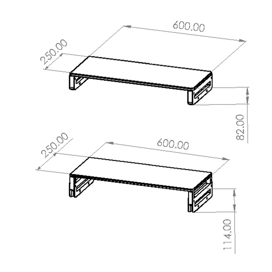 VALUE Height-adjustable Monitor/Laptop Stand