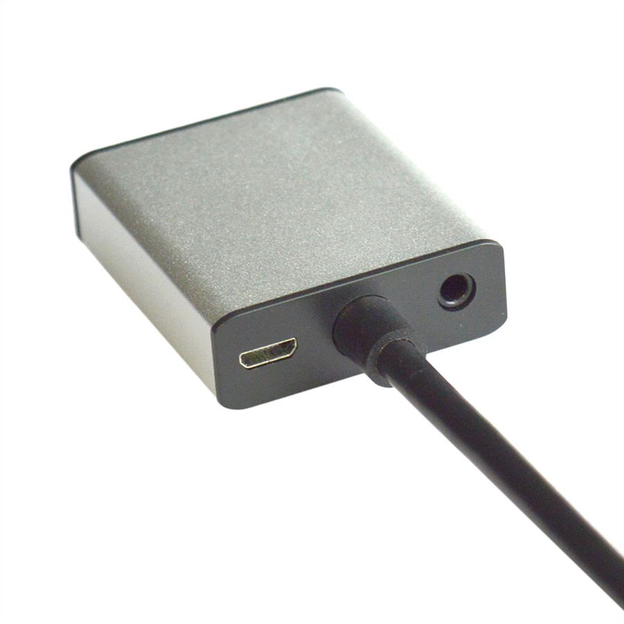 VALUE Cableadapter, HDMI - VGA + Audio, M/F, (stereo)