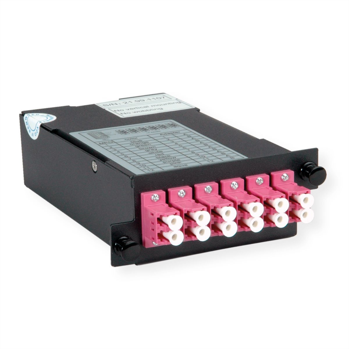 VALUE MPO Module, MPO-Male /12x LC - Female