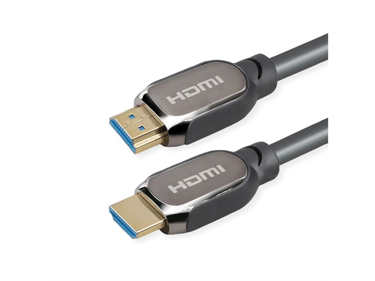 ROLINE ATC HDMI 8K (7680 x 4320) Ultra HD Cable + Ethernet, M/M, black, 1 m