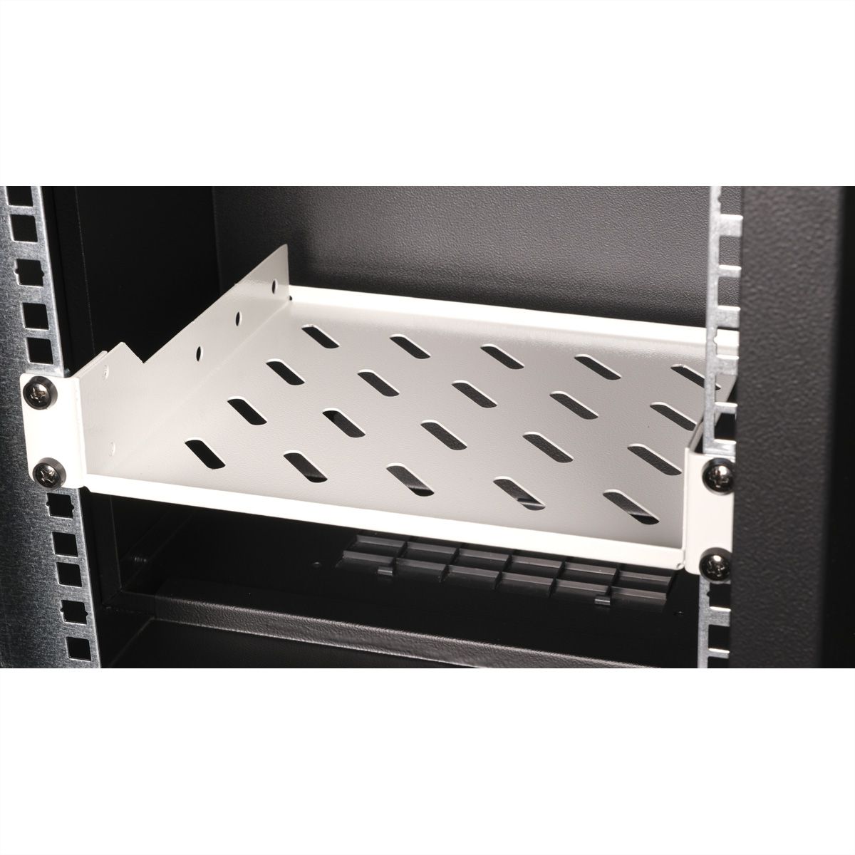 ROLINE 10-inch shelf 1 U, 200 T grey