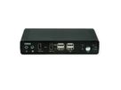 ROLINE Dual-Head 4K@60Hz HDMI KVM Switch, 2 PCs, DP/HDMI, Audio, with 2 Port USB 2.0 Hub