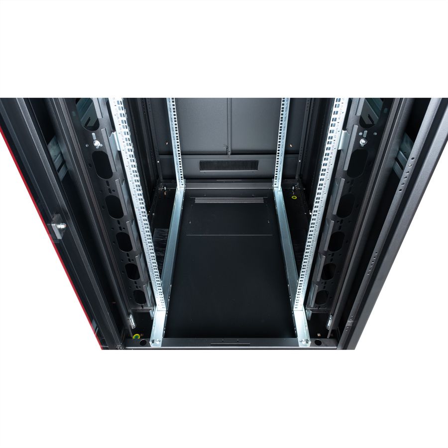 ROLINE 19-inch Network Cabinet Pro 47 U, 600x600 WxD glass door black
