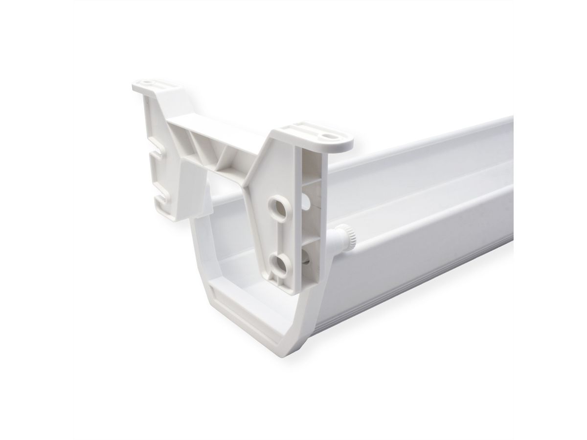 ROLINE Cable Organizer, Under Desk Mount, white, 44.9 cm