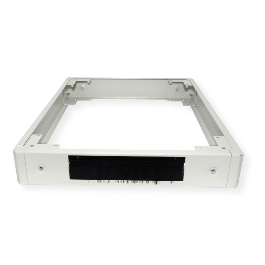 ROLINE Base for network cabinet, 600x800 WxD, grey