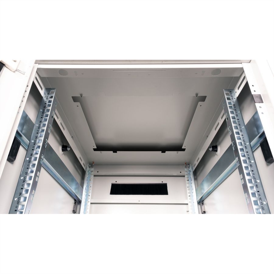 ROLINE 19-inch network cabinet Pro 32 U, 600x800 WxD glass door grey