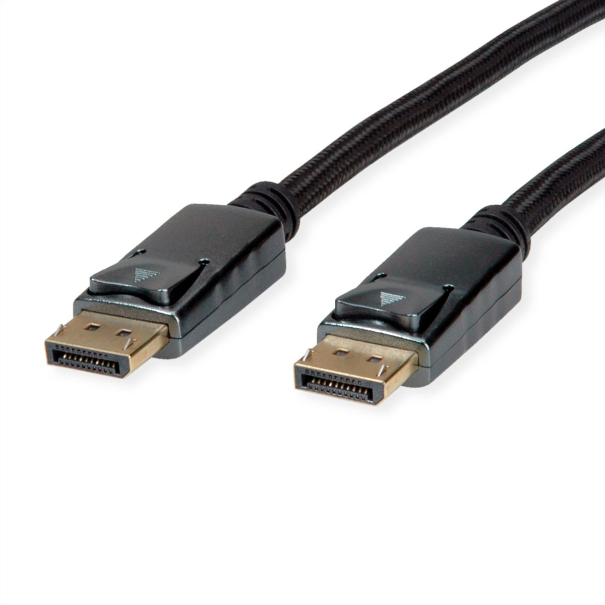 ROLINE DisplayPort Cable, v1.4, DP-DP, M/M, black / silver, 1 m