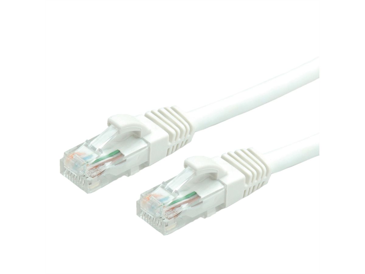 VALUE UTP Patch Cord Cat.6A (Class EA), white, 20 m