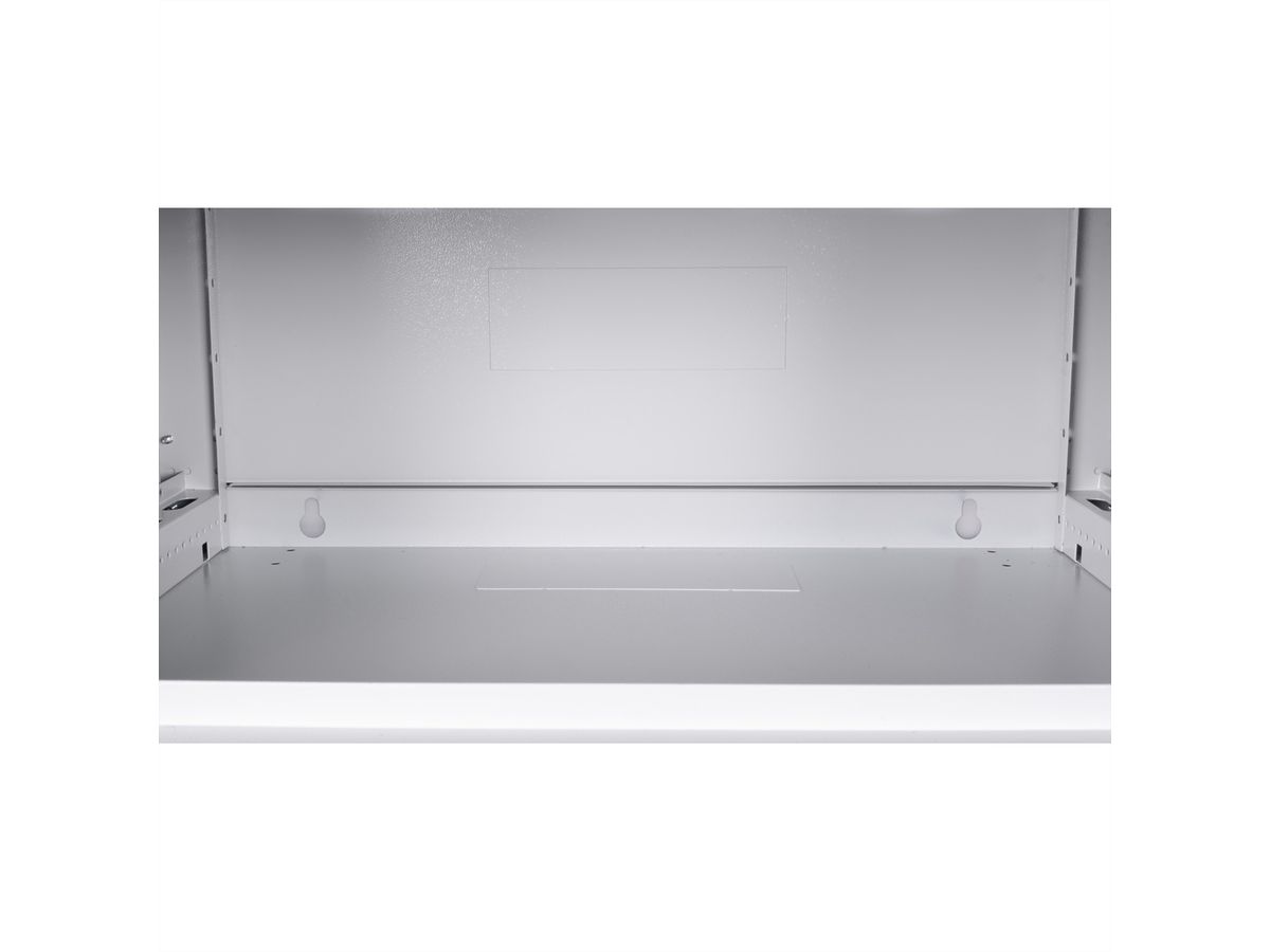 ROLINE 19" Wall Cabinet Basic Plus 4U, 600x450 BxT grey
